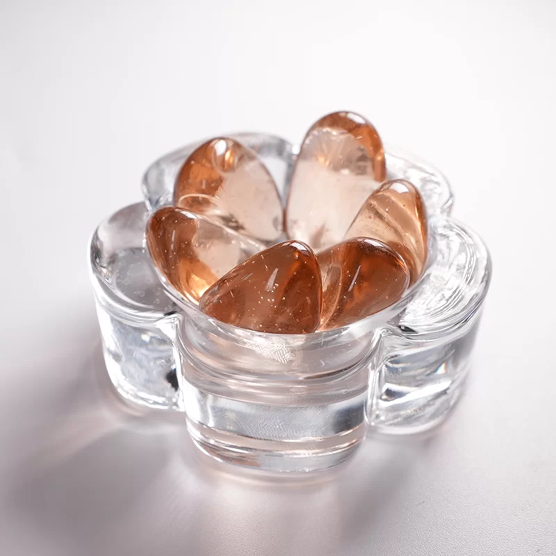 Kolorowe koraliki szklane używane do kamieni samoprzylepnych i dekoracji