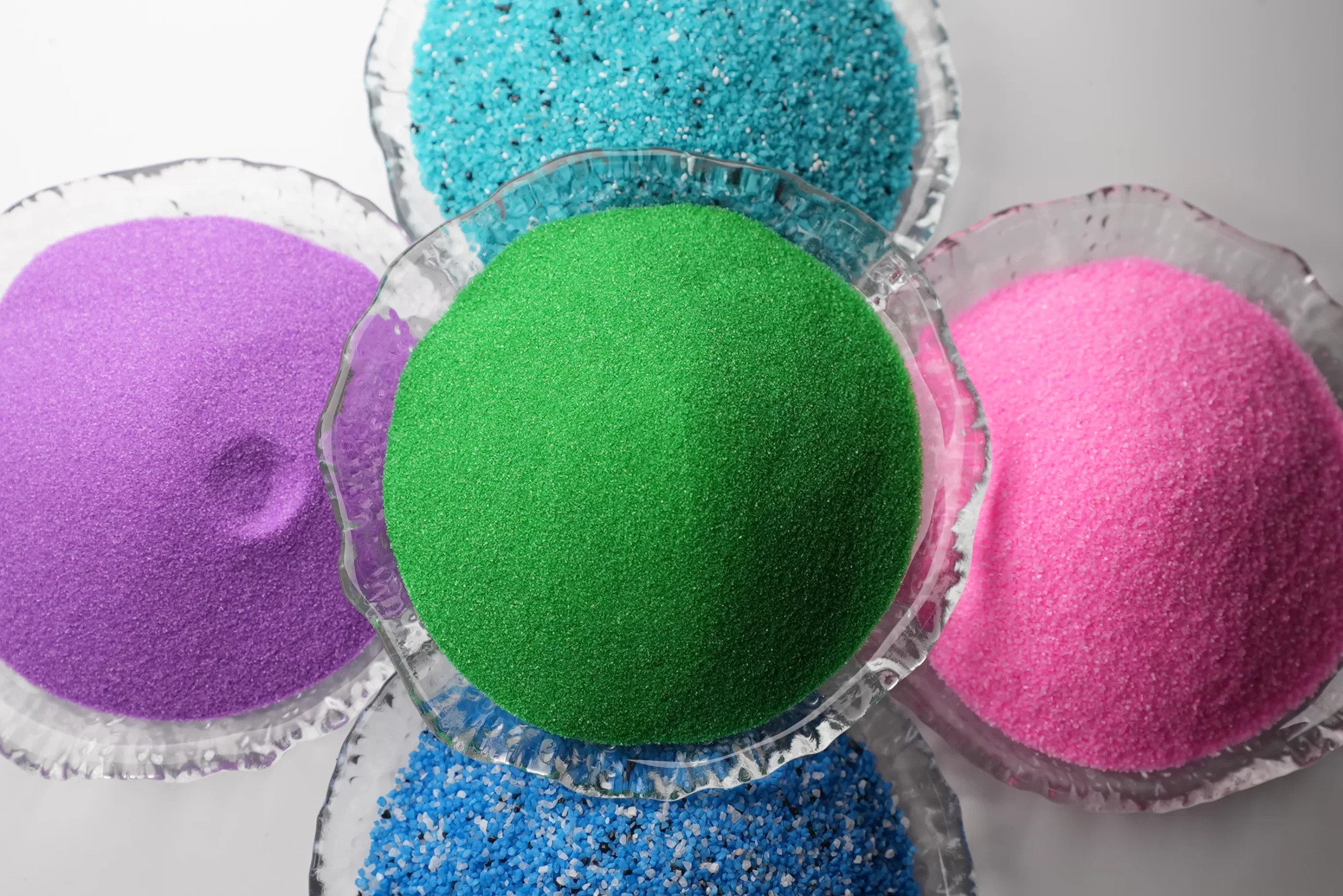 Produkty z piasku szklanego, żwiru i żwiru dla budownictwa i kształtowania krajobrazu